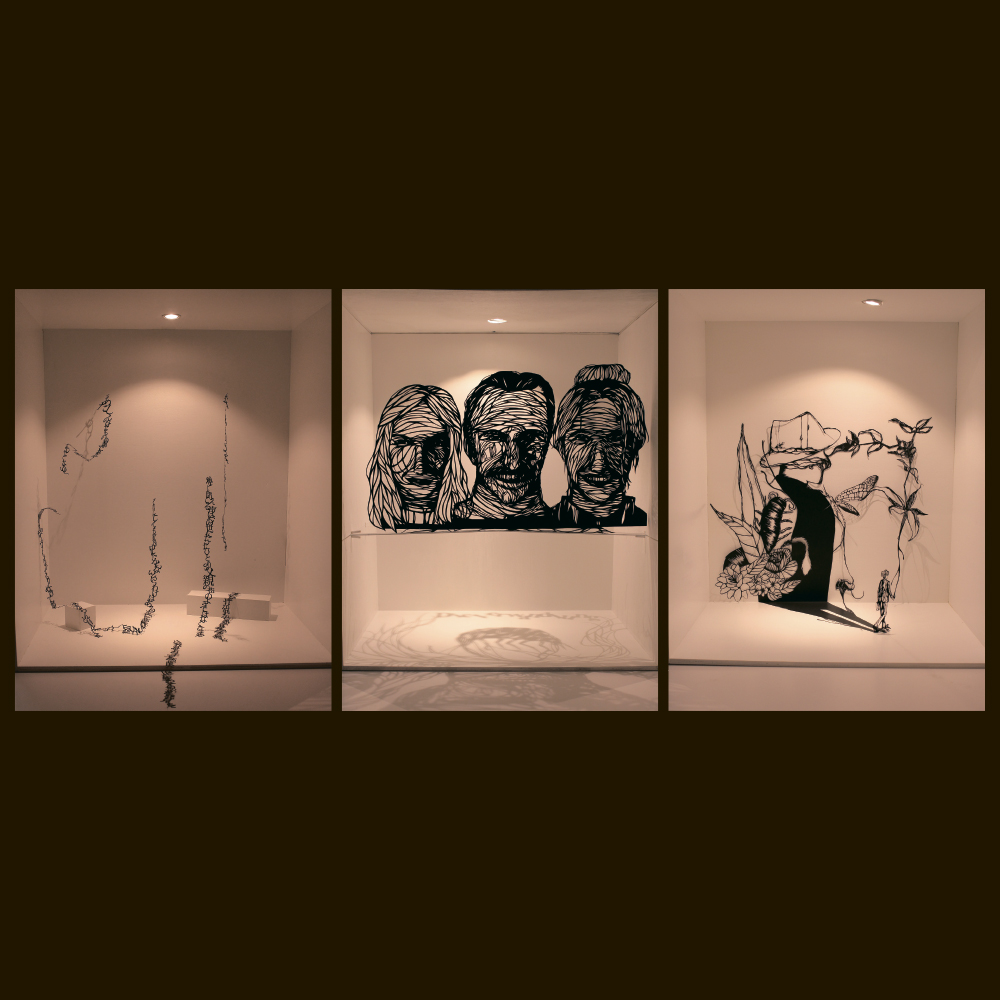 Nobody's the same ～人の不安要素の可視化～（芸美ガイダンス2015 展示作品）倉敷芸術科学大学 芸術学部 デザイン学科（現：デザイン芸術学科） グラフィックデザインコース（現：デザイン領域）