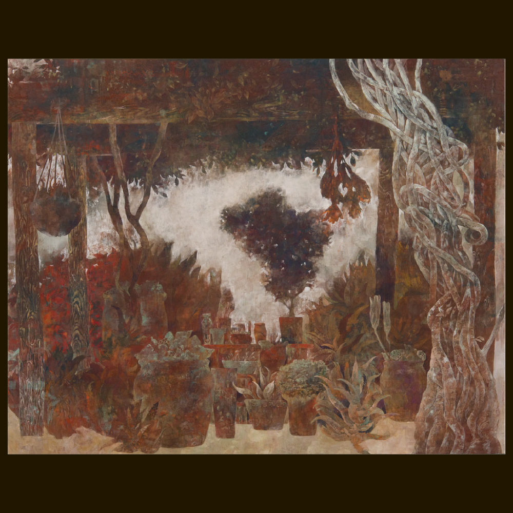 2015卒業制作「忘却の庭」（芸美ガイダンス2015 展示作品）崇城大学 芸術学部 美術学科 日本画コース