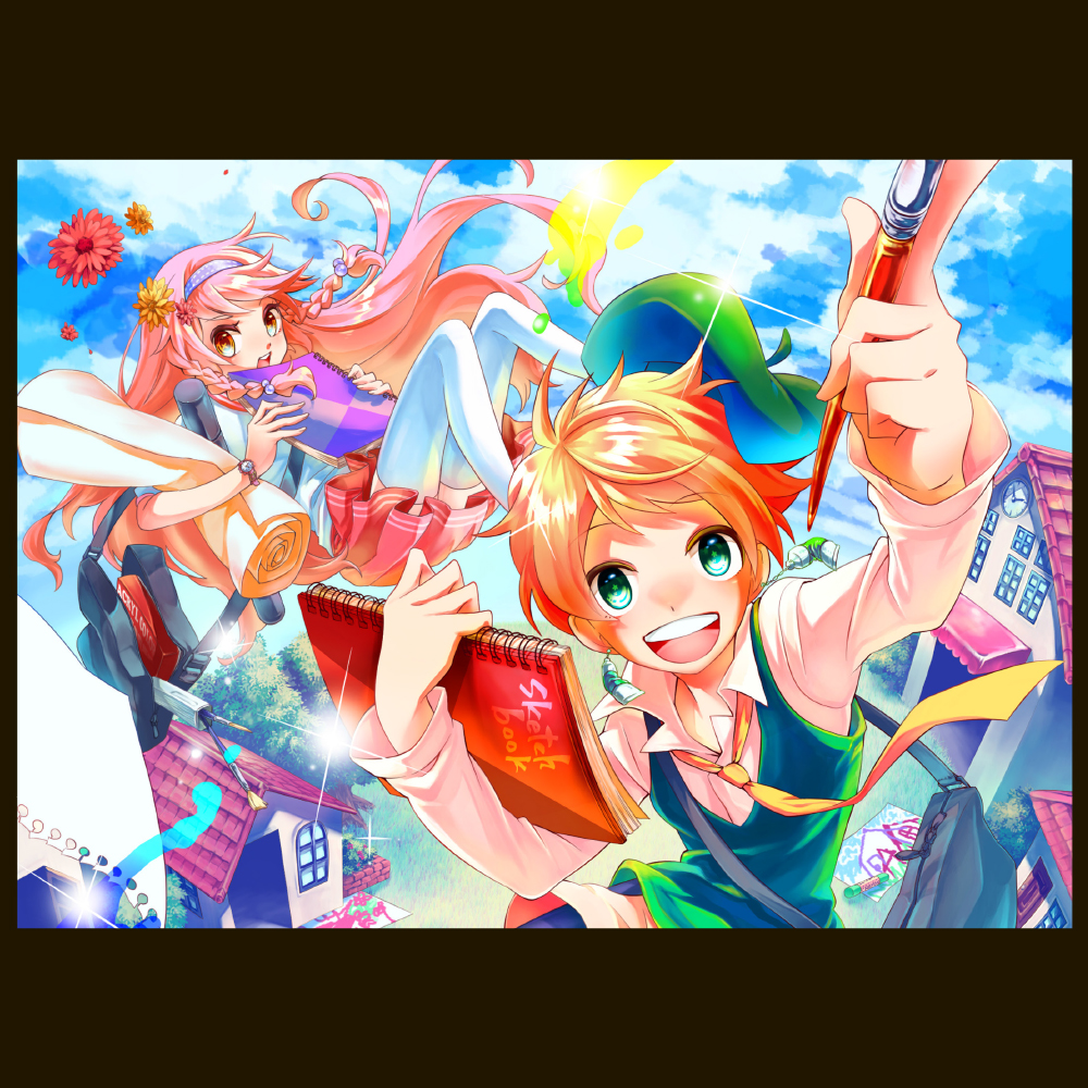 コミックイラスト専攻学生作品（芸美ガイダンス2015 展示作品）福岡デザインコミュニケーション専門学校　クリエーティブデザイン科 コミックイラスト専攻